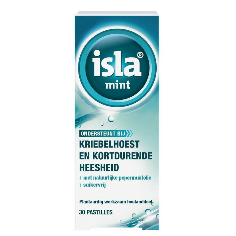 Isla Mint keelpastille 30tb