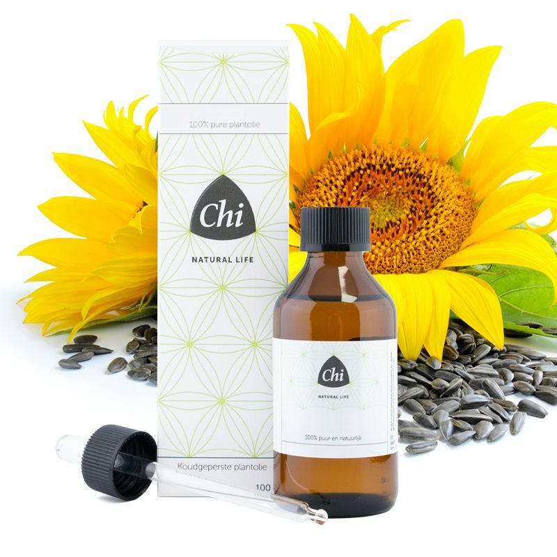 CHI Zonnebloempit olie eko bio 100ml