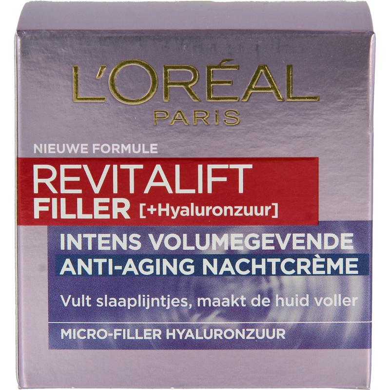 Loreal Revitalift filler nachtcreme 50ml