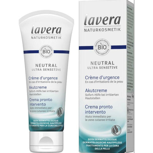 Lavera Neutral acute creme d'urgence bio FR-DE-NL 75ml