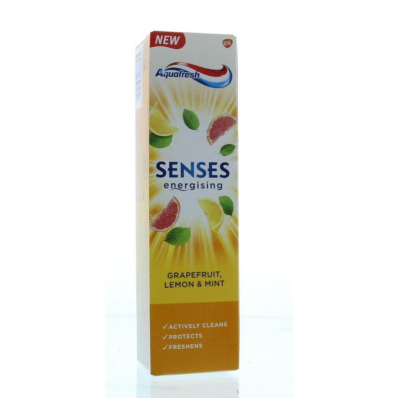 Aquafresh Tandpasta senses grapefruit 75ml
