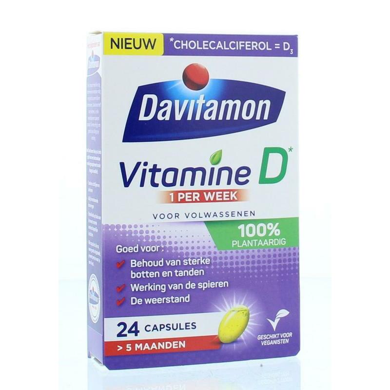Davitamon Vitamine D3 vegan 24ca