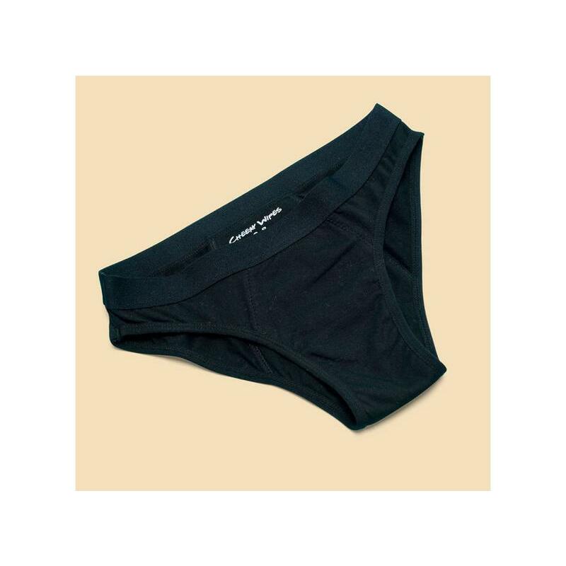 Cheeky Wipes Menstruatie ondergoed Feeling Sporty zwart 40/42 1st