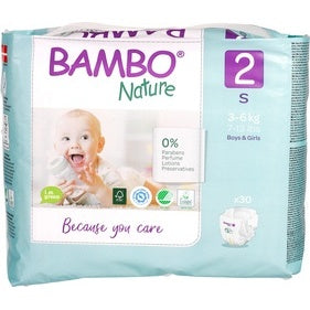 Bambo Babyluier mini 2 3-6kg 30st