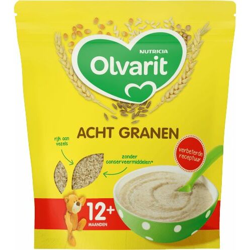 Olvarit Ontbijtpap 8 granen 12+ maanden 200g