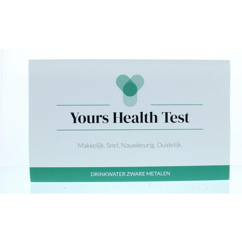 Yours Healthtest Drinkwater zware metalen 1st