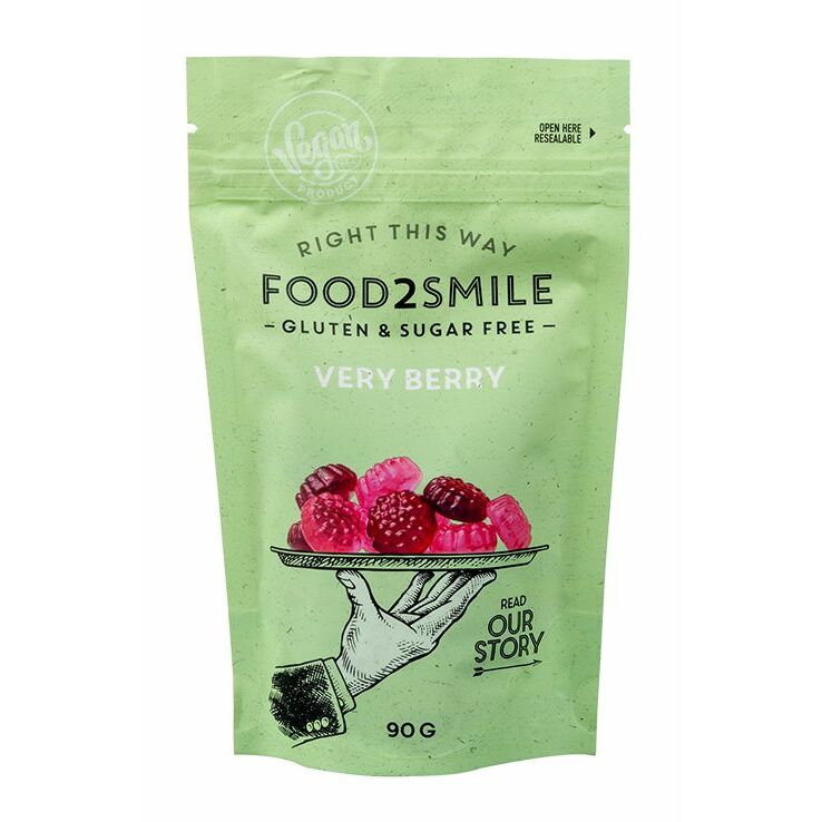 Food2Smile Very berry suikervrij glutenvrij lactosevrij 90g