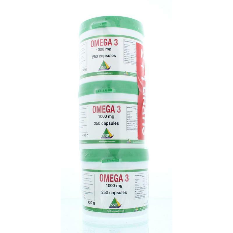 SNP Omega 3 1000 mg aktie 2 + 1 750ca