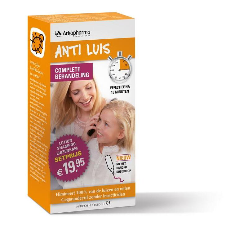 Anti Luis Lotion/shampoo/kam 1set