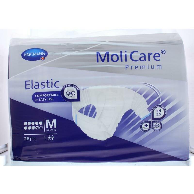 Molicare Premium elastic plus M 9 druppels 26st