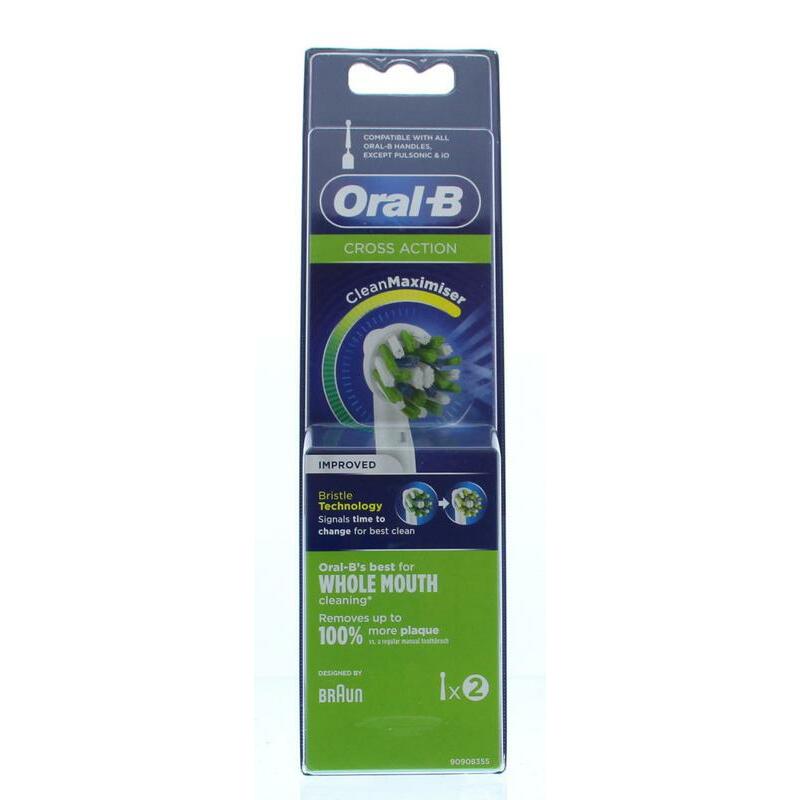 Oral B Opzetborstel cross action 2st