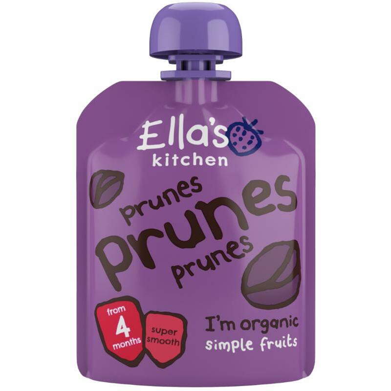 Ella's Kitchen Pruimen knijpzakjes 4+ maanden bio 70g