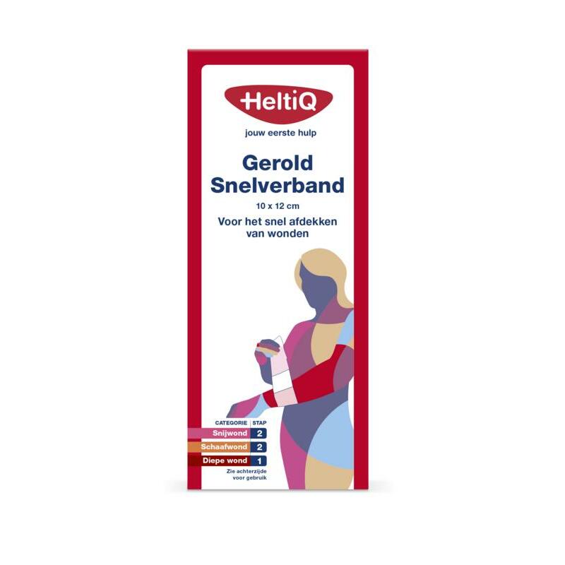 Heltiq Snelverband gerold nr. 3 10 x 12 1st