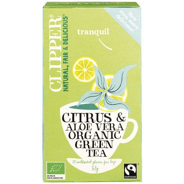 Clipper Green citrus aloe bio 20st