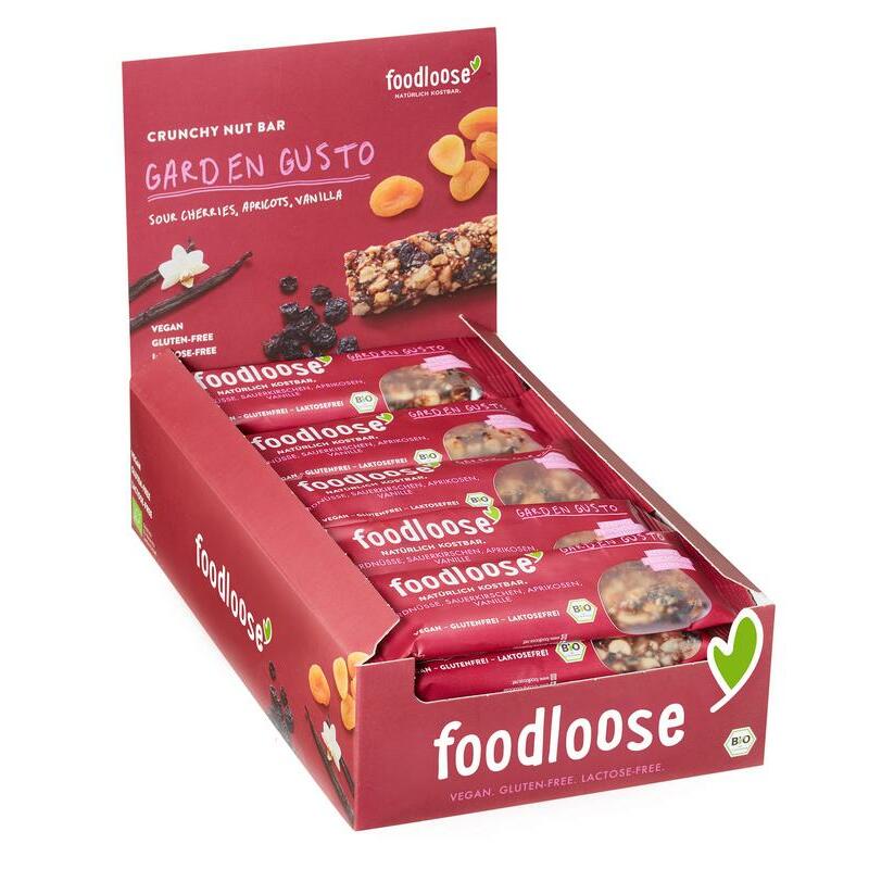 Foodloose Garden gusto verkoopdoos 24 x 35 gram bio 24st