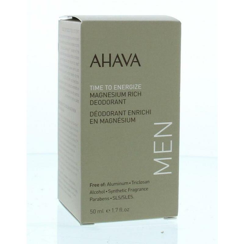 Ahava Men deodorant roll on magnesium rich 50ml