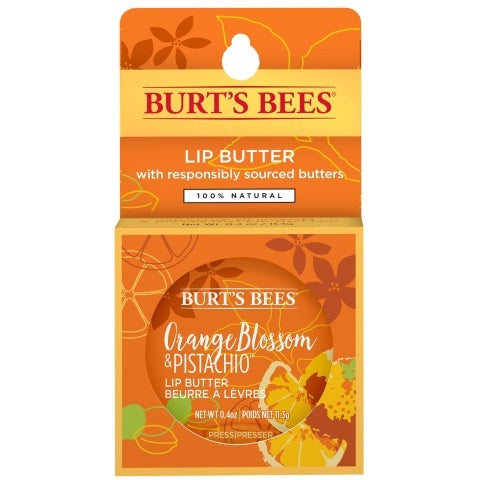 Burts Bees Lip butter orange blossom & pistache 11.3g