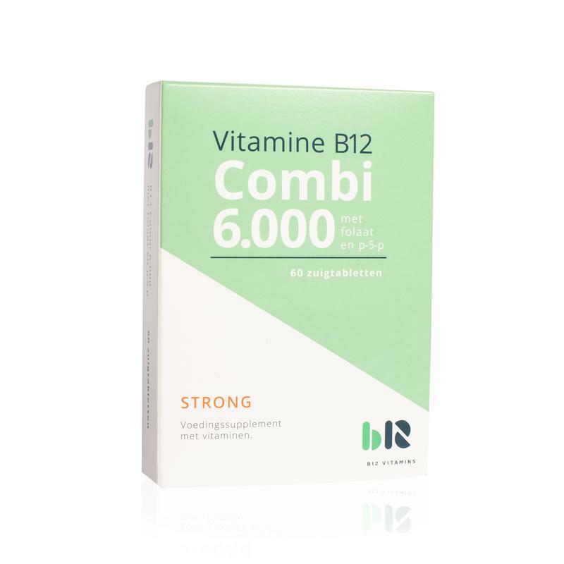 B12 Vitamins B12 combi 6000 met folaat & P-5-P 60zt