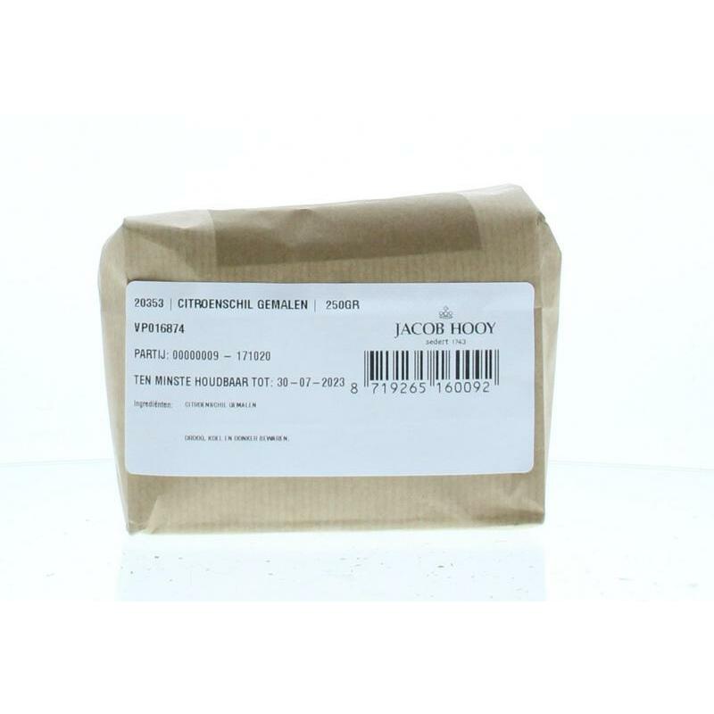 Jacob Hooy Citroenschil gemalen 250g