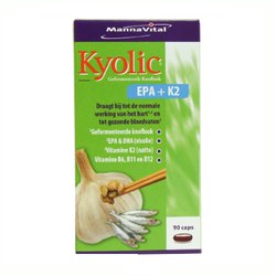 Mannavital Kyolic EPA & K2 80vc