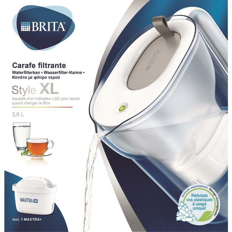 Brita Waterfilterkan Style XL grey 1st
