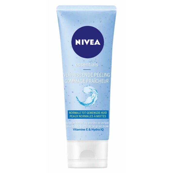 Nivea Essentials rice scrub normale huid 75ml