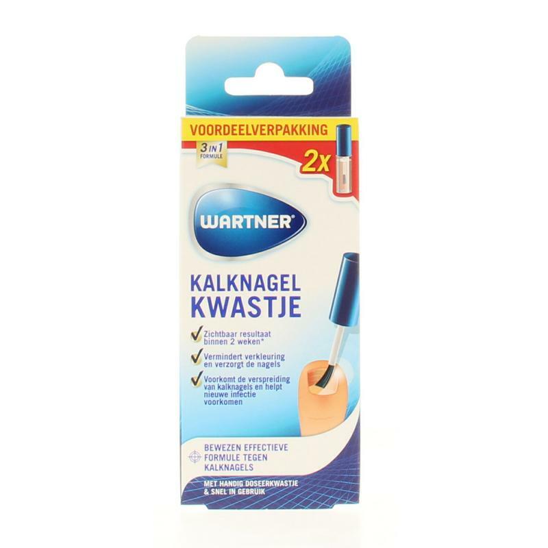 Wartner Kalknagelkwastje duo 2 x 5 ml 10ml