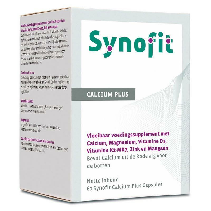 Synofit Calcium plus - magn. zink D3&K2 (v/h bone complex) 60ca