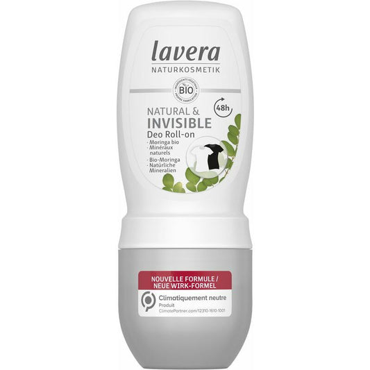 Lavera Deodorant roll-on natural & invisible bio FR-DE 50ml