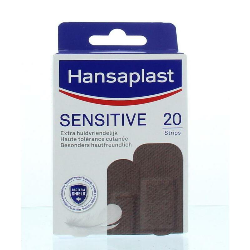 Hansaplast Sensitive skintone medium dark 20st