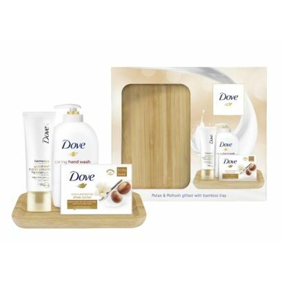 Dove Geschenkverpakking handcare met plankje 1set