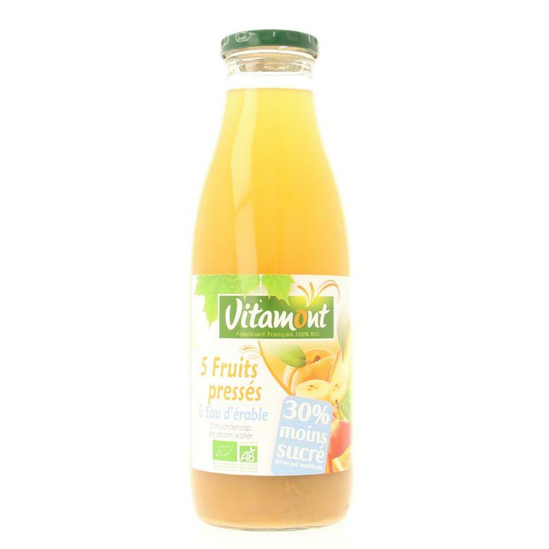 Vitamont Maple water & multivruchtensap 750ml