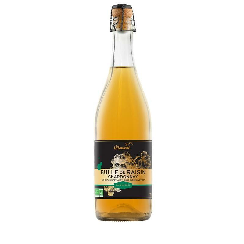 Vitamont Sprankelend druivensap chardonnay bio 750ml