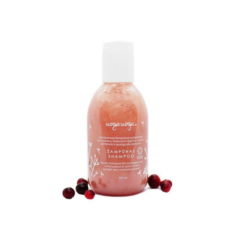 Uoga Uoga Shampoo hyaluron voor beschadigd haar vegan 250ml