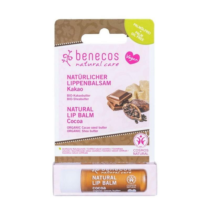 Benecos Natural vegan lipbalm cocoa 4.8g
