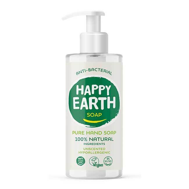 Happy Earth Pure hand soap unscented 300ml
