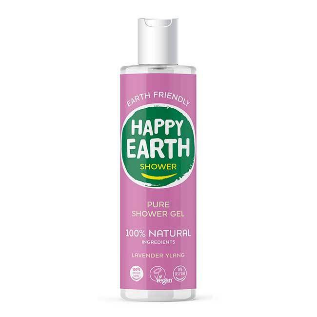 Happy Earth Pure shower gel lavender ylang 300ml