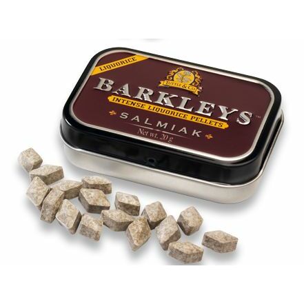 Barkleys Liquorice pellets salmiak 20g