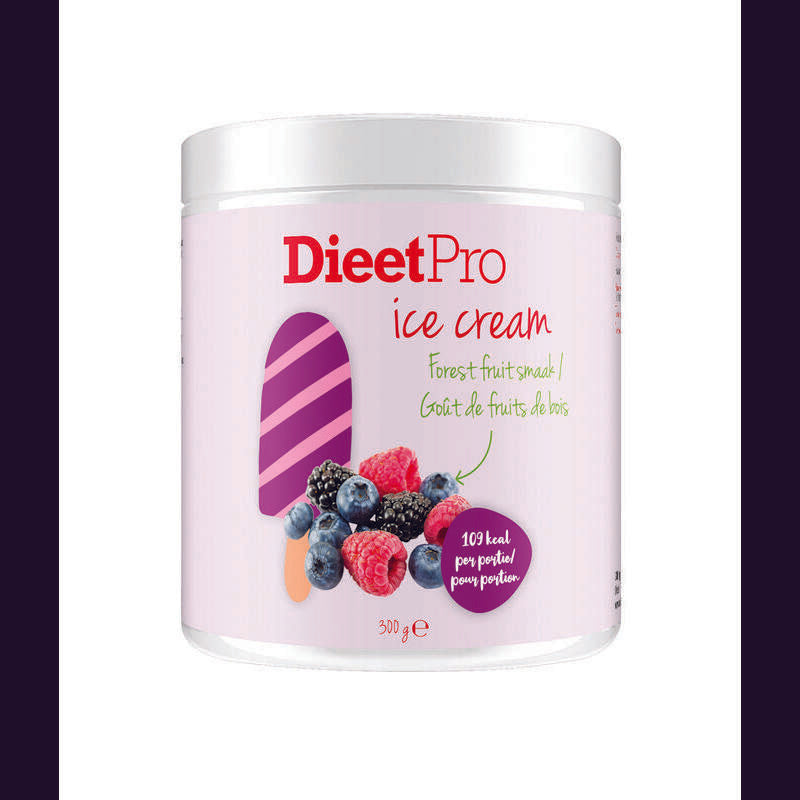 Dieet Pro Ice cream forest fruit 300g