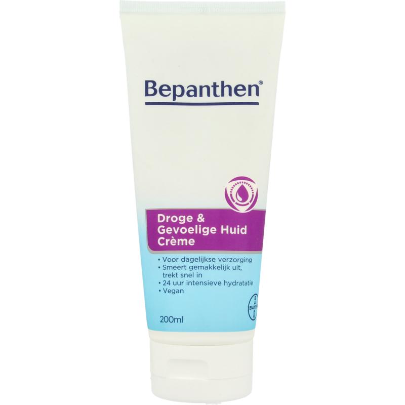 Bepanthen Droge en gevoelige huidcreme 200ml