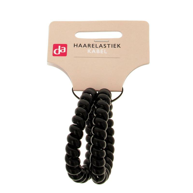 DA Cable elastic groot zwart 2st