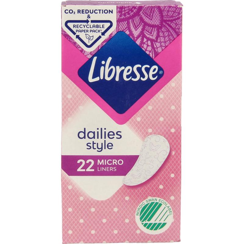 Libresse Inlegkruisje micro 22st