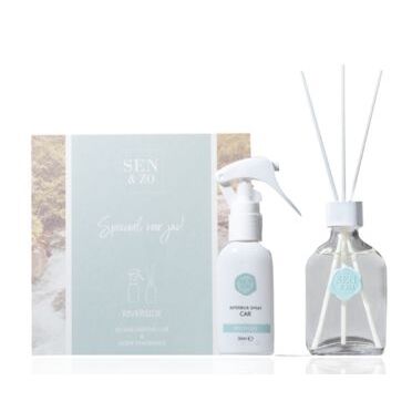 Sen & Zo Cadeauset riverside homefragrance & carspray 1set