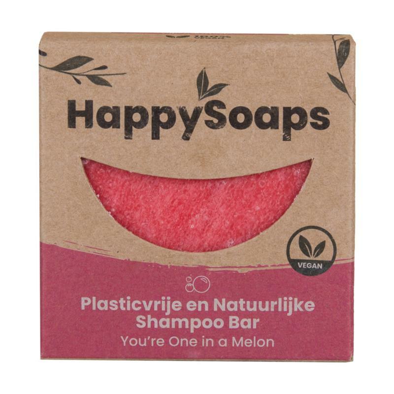 Happysoaps Shampoo bar you're one in a melon 70g