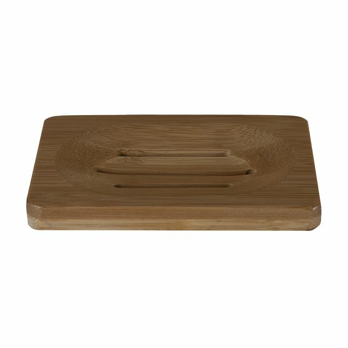 Happysoaps Zeephouder bamboe voor 2 shampoo bars 1st