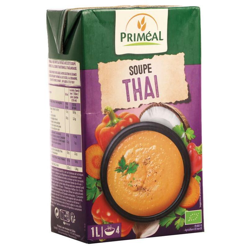Primeal Thaise soep bio 1000ml