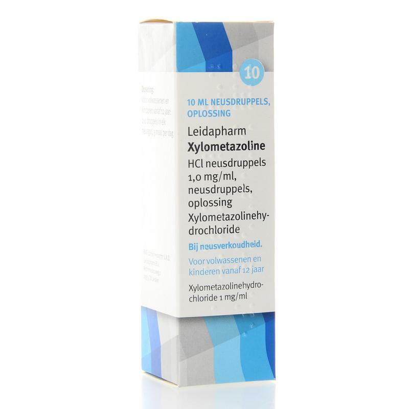 Leidapharm Xylometazoline hcl neusdruppels 1mg/ml uad 10ml