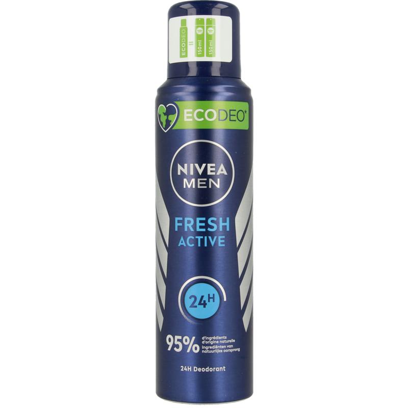 Nivea Men Fresh Active EcoDeo 125ml