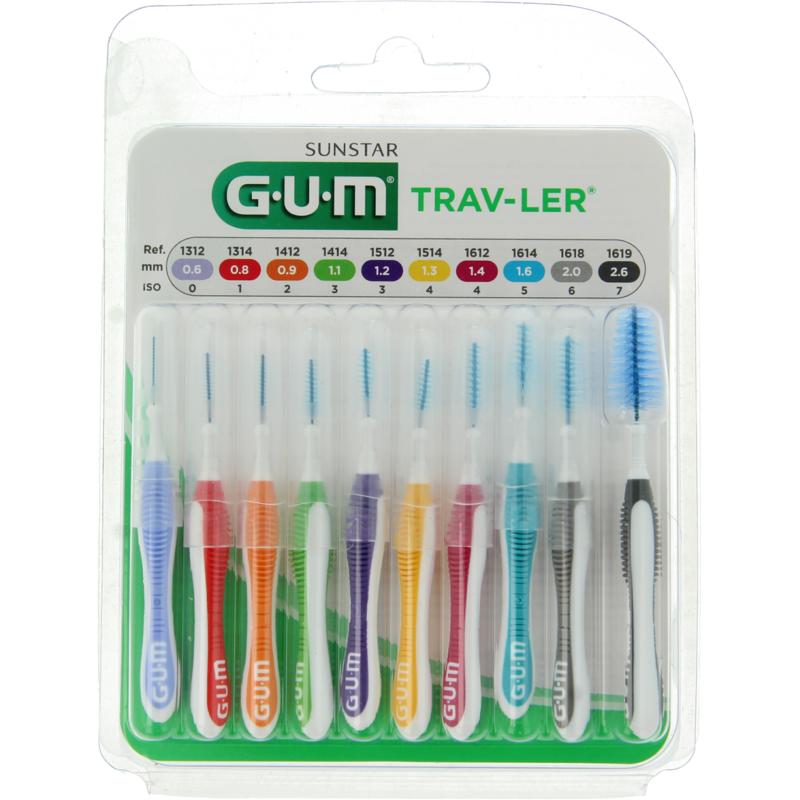 GUM Trav-ler ragers multipack 9st