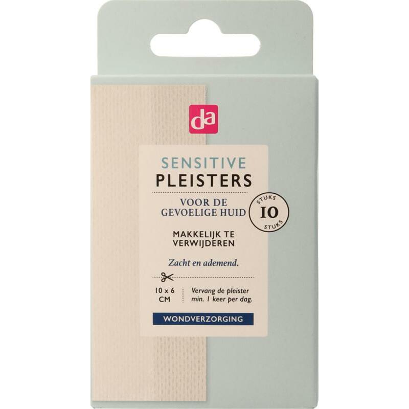 DA Pleisters sensitive 10 x 6 10st